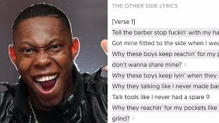 quotTOO BIG FOR YOUR BOOTSquot  DIZZIEE RASCAL DISSED STORMZY IN THE OTHER SIDE SONG [upl. by Ephrayim702]