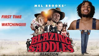 First Time Watching Blazing Saddles  Movie Reaction  A spellbinding caper of satirical GENIUS [upl. by Leona]