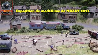 Exposition de modélisme ferroviaire à Nozay 2023 [upl. by Leona]