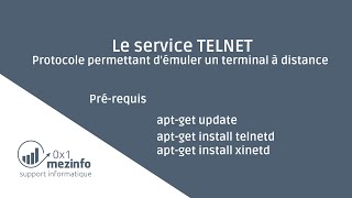 Ubuntu  Installer et Configurer Telnet avec telnetd et xinetd [upl. by Happy502]