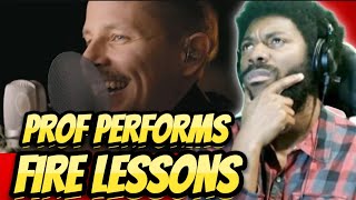 PROF  Fire Lessons Live From Powderhorn Suites REACTION VIDEO prof reactionvideo unitedkingdom [upl. by Nudnarb12]