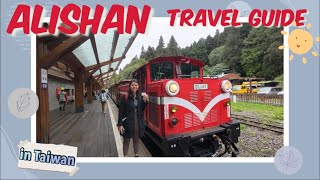 How to Navigate in Alishan Park Taiwan [upl. by Aihsined]