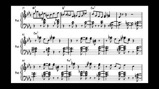 McCoy Tyner solo  Mr PC transcription SAMPLE [upl. by Handal626]