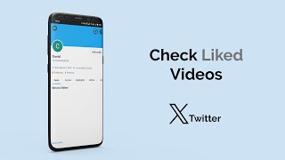 How to Check Liked Videos on Twitter X [upl. by Tobey527]