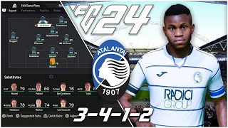 Gasparinis 3412 Atalanta Tactics  EA FC 24 [upl. by Ainival]