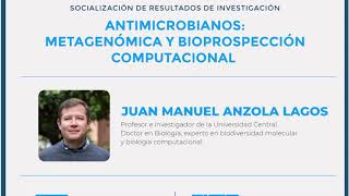 Antimicrobianos Metagenómica y bioprospección computacional [upl. by Ralyat]