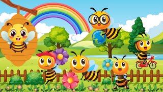 A Song for the Honey Bee  Kids Rhymes and Songs  Nursery Rhymes [upl. by Eah]