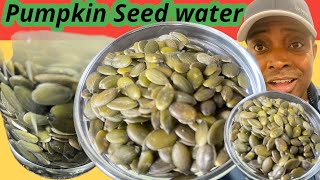 Drink pumpkin seed water drink 30 minutes before bed￼  shorts ￼ [upl. by Gibe801]