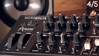 45Arturia MicroBrute TUTORIEL  Face Arrière amp MicroBrute Connection [upl. by Ahsaz]