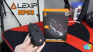 Lexip NP93 Neptunium Alpha Test  Une souris gamer Rgb pas cher avec un joystick performant [upl. by Taddeusz]