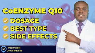 CoEnzyme Q10  Dosage Ubiquinol VS Ubiquinone  Best CoQ10 To Take [upl. by Crowe]