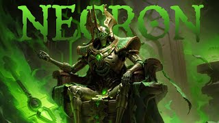 Warhammer 40K Lore The Necron Origin Story Lore To Sleep To [upl. by Renato330]