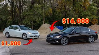 Used Infiniti Q50 VS G35 Does Newer Mean Better [upl. by Fridell319]