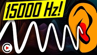 Extremely Annoying HIGH Pitch Sound to TEST Your Ears Ringing 15000 Hz amp 16000 Hz Frequency [upl. by Faust]