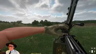 Enemy AI suppressive fire in Arma Reforger [upl. by Ilona]