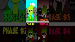 Phase 1 VS Phase 2 VS Phase 3 VS Phase 4 in Incredibox Sprunki 9 sprunki [upl. by Sabina]