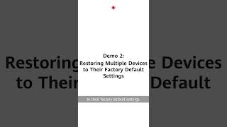 Restoring Devices to Factory Default Settings [upl. by Maryjane]