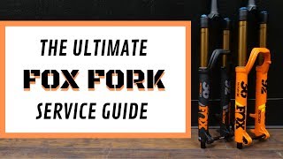 Fox Fork Lowers amp Air Spring Service  GRIP2 Damper Install [upl. by Gautier]