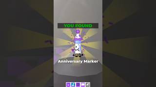 How To Get Anniversary Marker in Find The Markers  Roblox Shorts [upl. by Idelia]