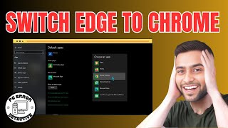 458 how to switch from microsoft edge to google chrome [upl. by Ecyla428]