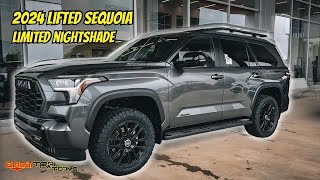 For Sale 2024 Lifted Sequoia Limited Nightshade [upl. by Gracye377]