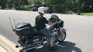 3821 Testing Video  2006 HarleyDavidson Electra Glide Ultra Classic CVO FLHTCUSE 19837 miles [upl. by Orelia]