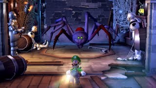 Luigis Mansion Dark Moon  Spider Boss HD [upl. by Camilia]