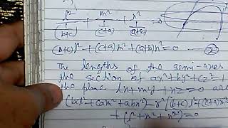 Prove that the section of the conicoid ax2by2cz21 by a tangent plane to the cone x2bcy2 [upl. by Amuh]