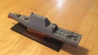 US Navy Zumwalt DDG1000 Model 1700 scale [upl. by Cherilyn]