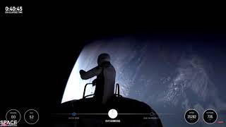 First Helmet Camera Footage From Spacewalk Crew [upl. by Annalla]