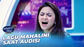 Mempesona Mahalini Pertama Audisi Indonesian Idol  IDOL REWIND 2024 [upl. by Zil965]