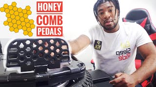 CHICWAY HONEYCOMB PEDALS UNBOXINGInstallation on the Veteran Sherman Fastest Wheel 2020 [upl. by Lipp]