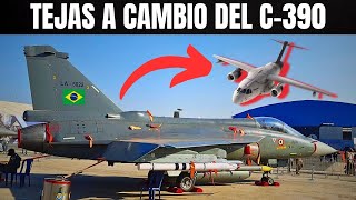 TEJAS MK1A EN BRASIL A CAMBIO DEL C390 LA SORPRENDENTE PROPUESTA INDIA [upl. by Chappelka]