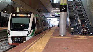 Transperth Trains at Alkimos Station [upl. by Lucho]