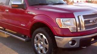 2011 Ford F150 SUPERCREW SHORT LARIAT ECOBOOST WALK AROUND REVIEW SOLD 7338 wwwSUMMITAUTOcom [upl. by Ellata633]