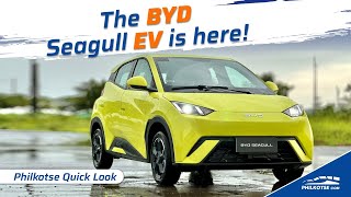 BYD Seagull  SubP1M EV from the Global Top Notcher  Philkotse Quick Look [upl. by Kath851]