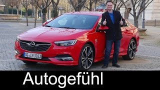 Opel Insignia Grand Sport FULL REVIEW Vauxhall  sneak preview Sports Tourer Insignia B [upl. by Mavilia]