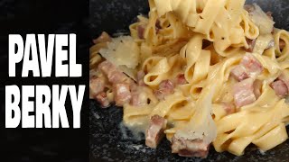 Tagliatelle carbonara  Pavel Berky [upl. by Dulsea608]