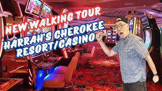 🚶‍♂️‍➡️NEW Walking Tour Harrahs Cherokee Casino casinotour walkthroughs [upl. by Roby436]