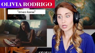 Olivia Rodrigo quotdrivers licensequot REACTION amp ANALYSIS by Vocal CoachOpera Singer [upl. by Ggerk]