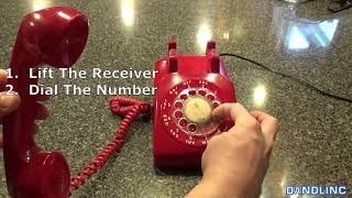 How To Dial a ROTARY TELEPHONE a guide for Generation Z amp Late Millenialsreally [upl. by Eineeuq]