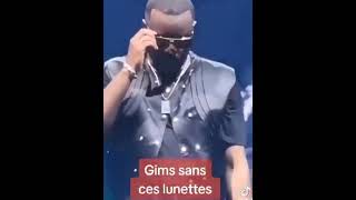 Incroyable Gims sans lunettes musiquefrancaise2024 gims rap [upl. by Esirehs]