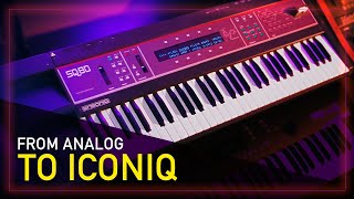 ENSONIQ SQ80 Throwback to the future [upl. by Nlocnil]