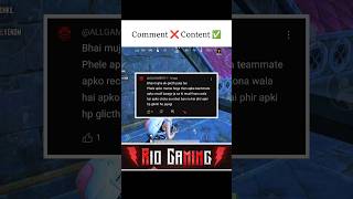 Comment ❌ Content ✅ shorts bgmi pubgmobile [upl. by Eyma]