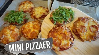 OPSKRIFT PÅ NEMME MINI PIZZAER │GODE TIL MADPAKKEN [upl. by Ettegirb]