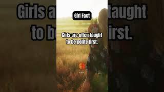 Girl Fact subscribe didiyouknow quotes facts sucessfacts motivation [upl. by Saixela825]