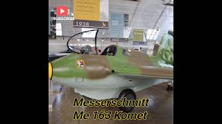 Messerschmitt Me 163 Komet rocketpowered interceptor aircraft aviation military history [upl. by Aleahpar297]