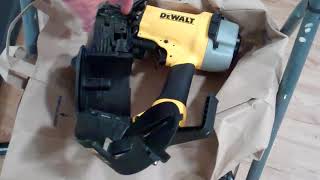 Dewalt Coil siding and fencing nailer problem issue jam fix [upl. by Ophelie]