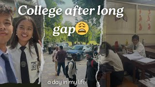 College after long vacation 😩🥳youtube collegelife siliguricollege collegevlog studentlife [upl. by Jeffries281]