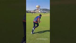 kartik tyagi bowling practice [upl. by Ahsinel717]